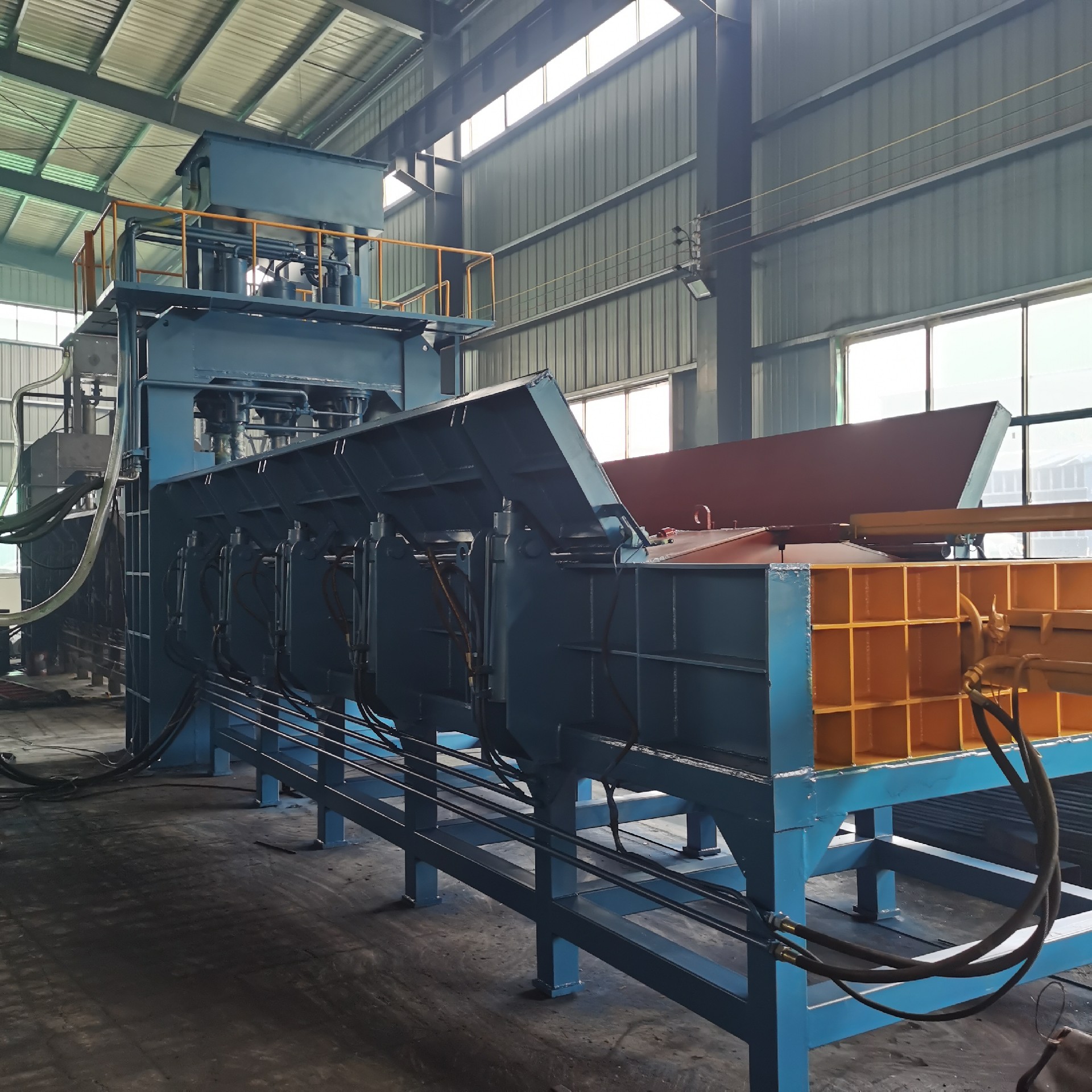 600T gantry shears