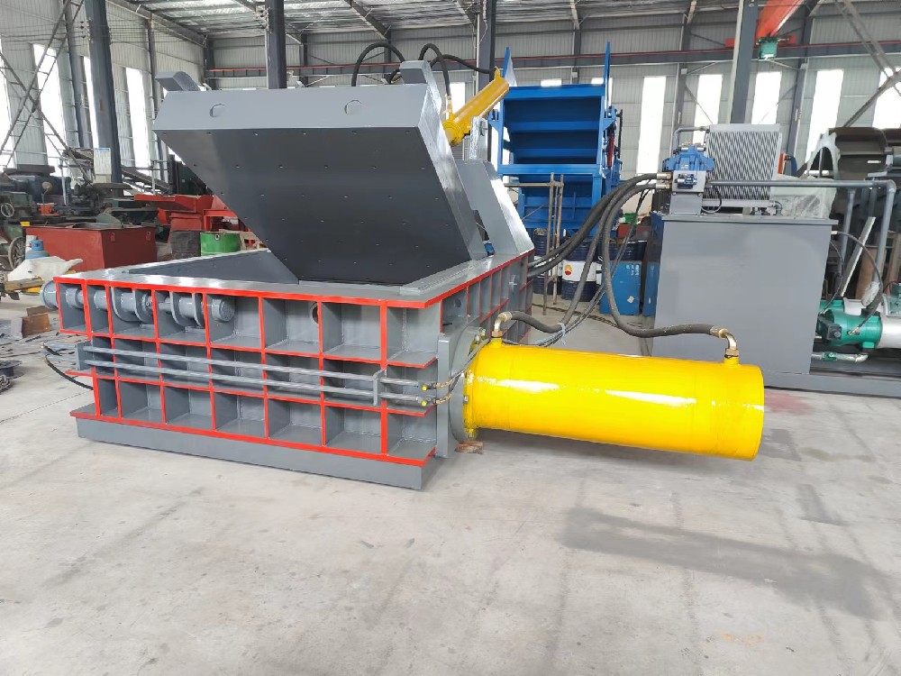 Metal block press