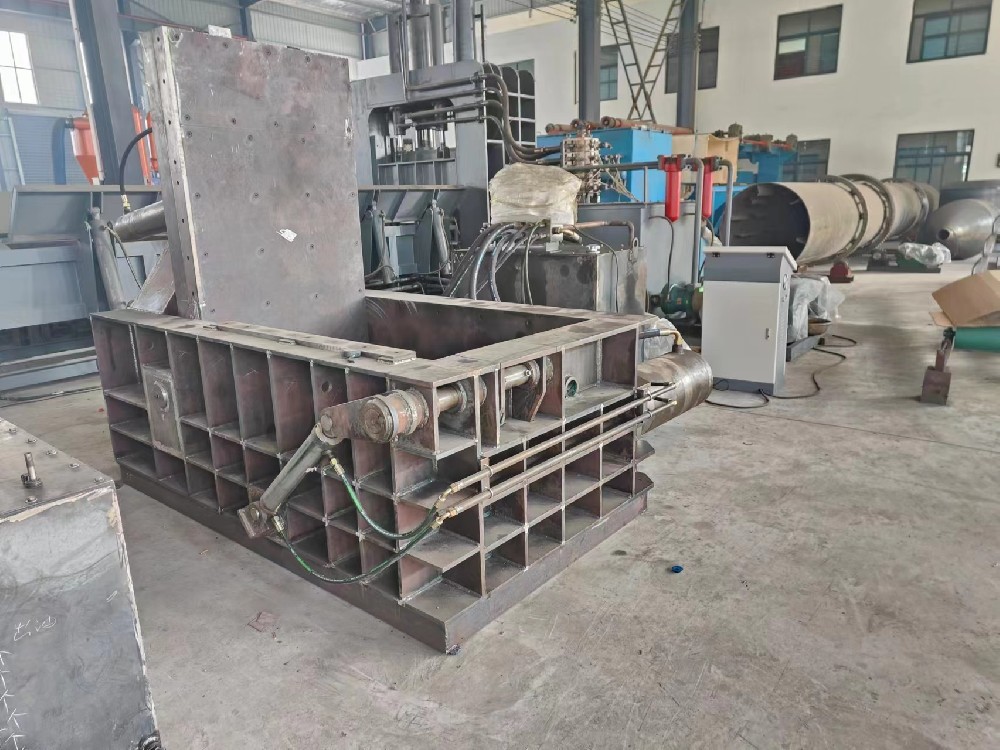 Scrap block press
