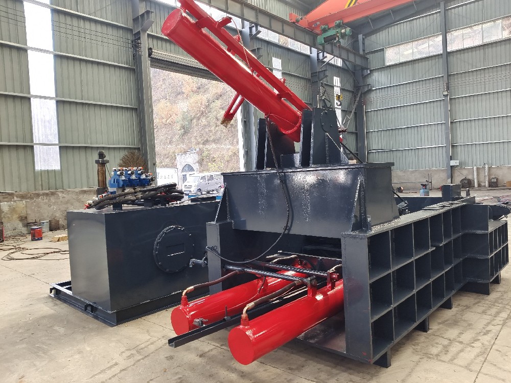 Scrap copper block press