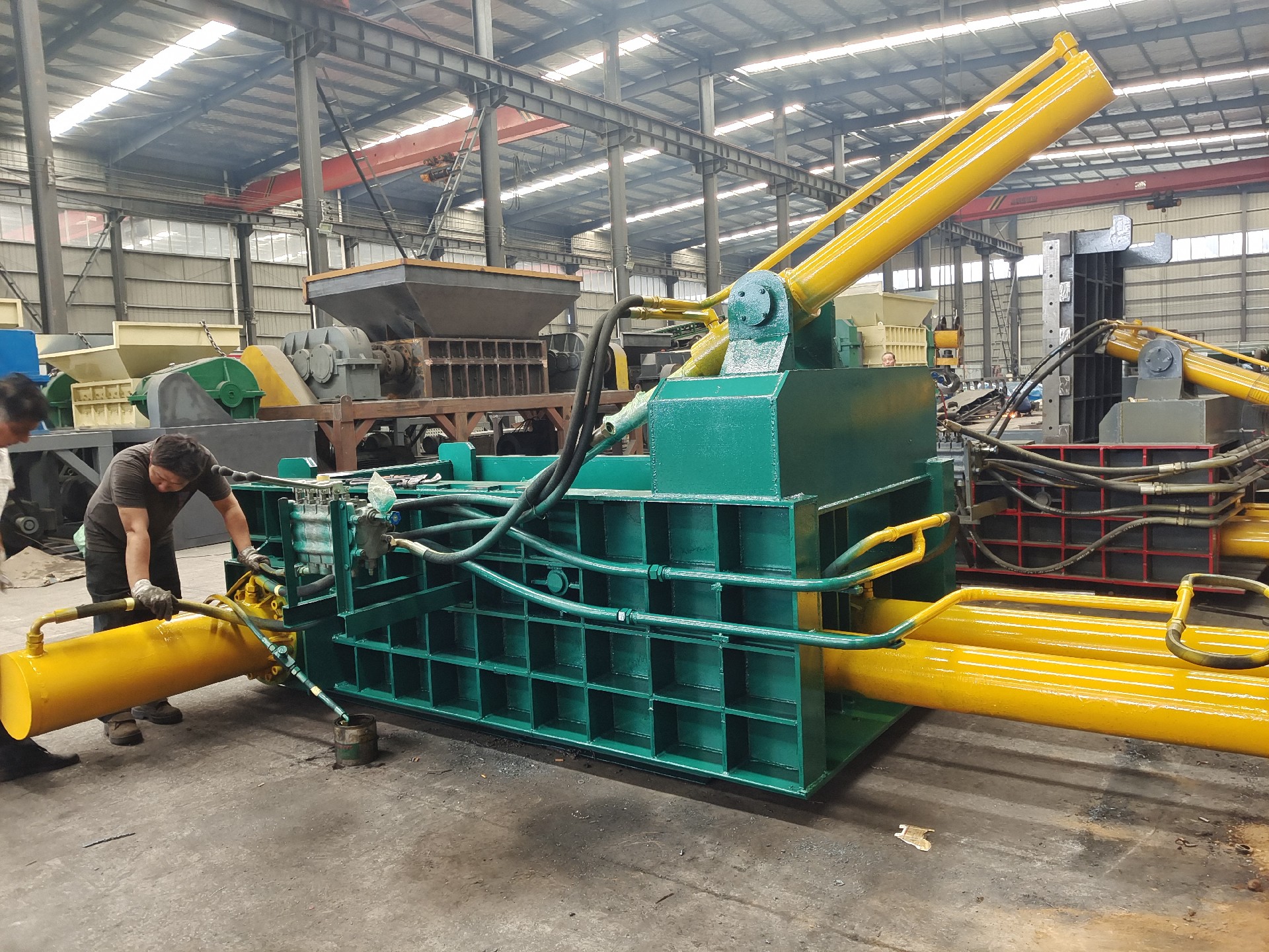 Hydraulic Scrap Metal Baler