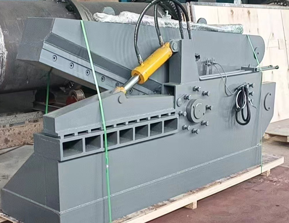 Bryda machinery sent to the alligator shear site in Chile