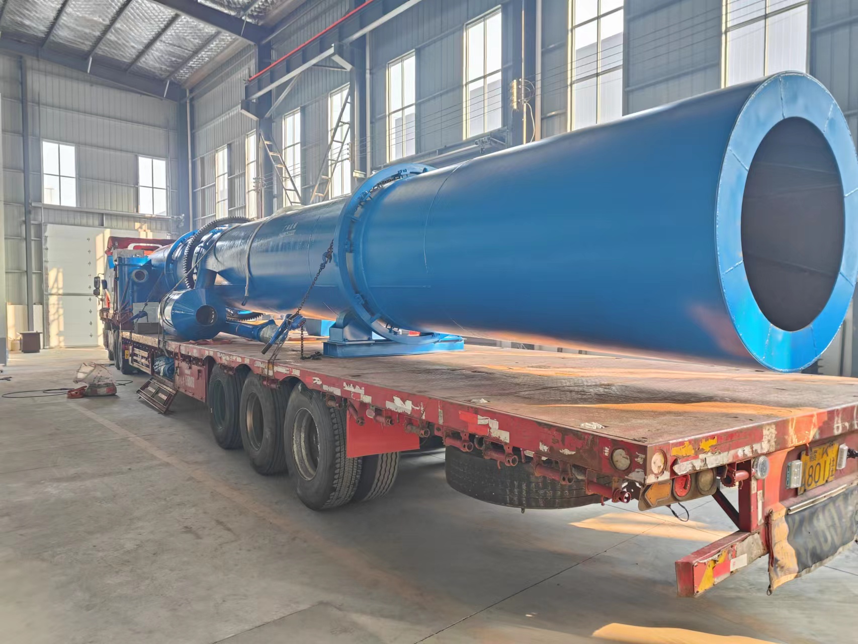 Chicken manure dryer
